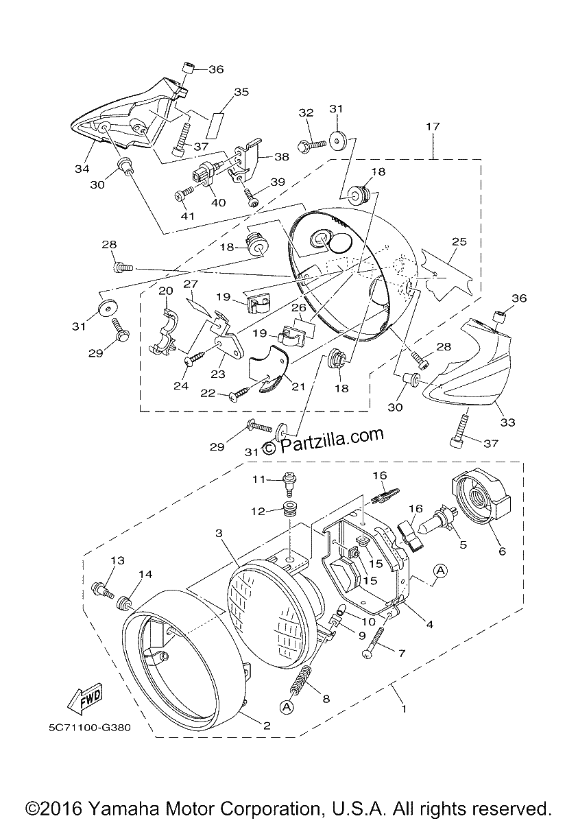 Diagrama de HEADLIGHT
