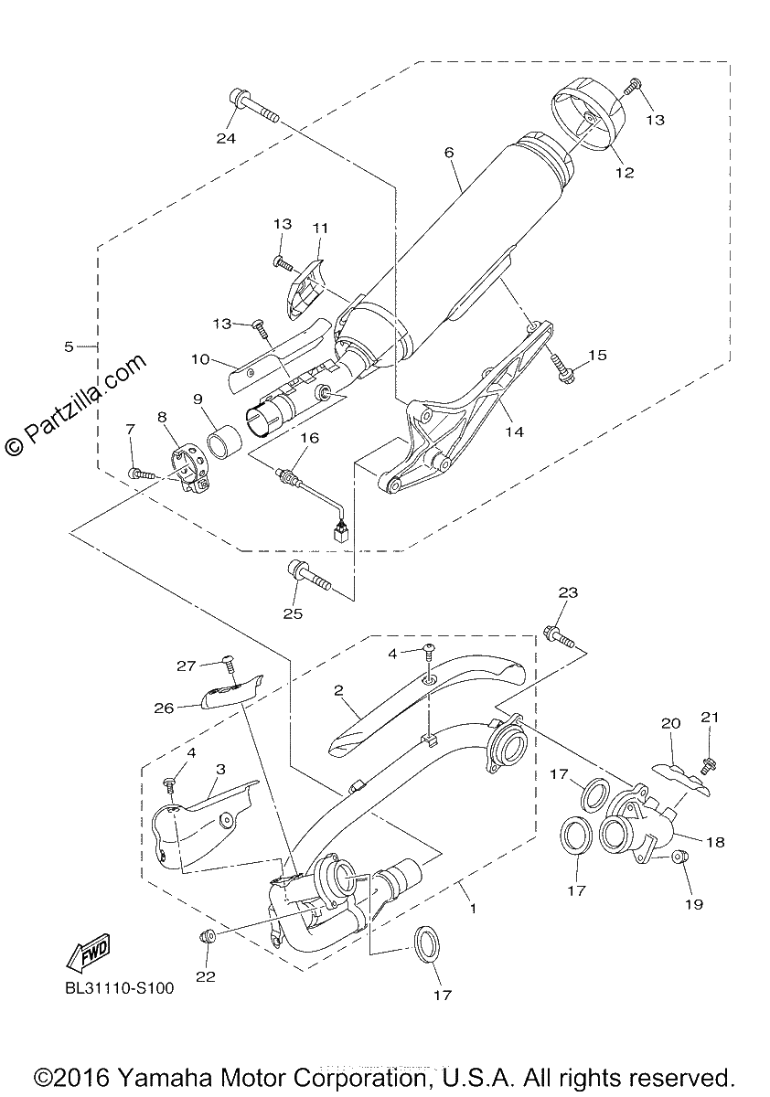 Diagrama de EXHAUST