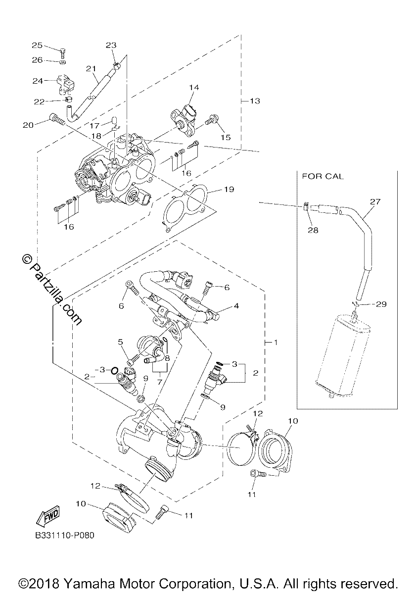 Diagrama de INTAKE 1