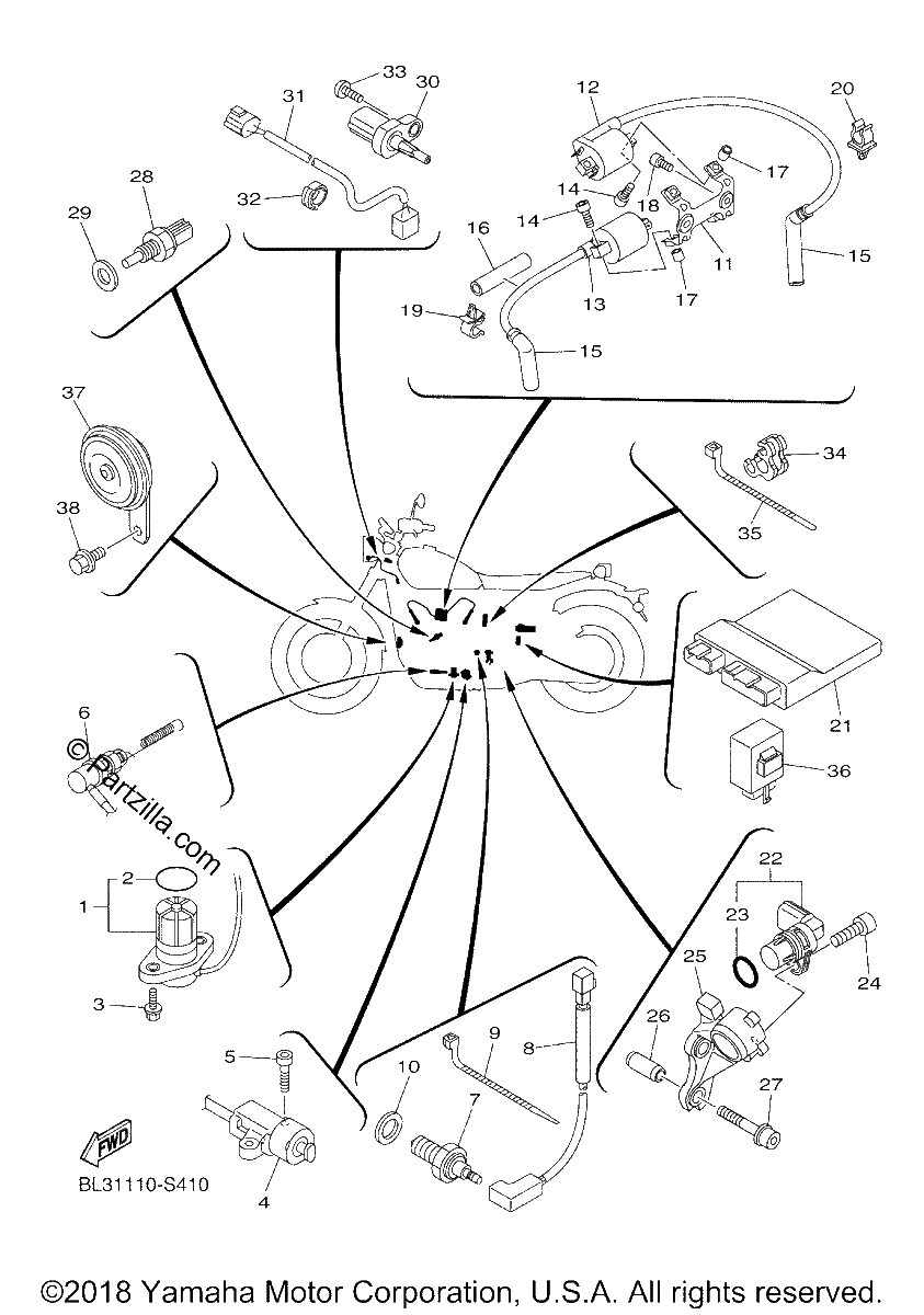 Diagrama de ELECTRICAL 1