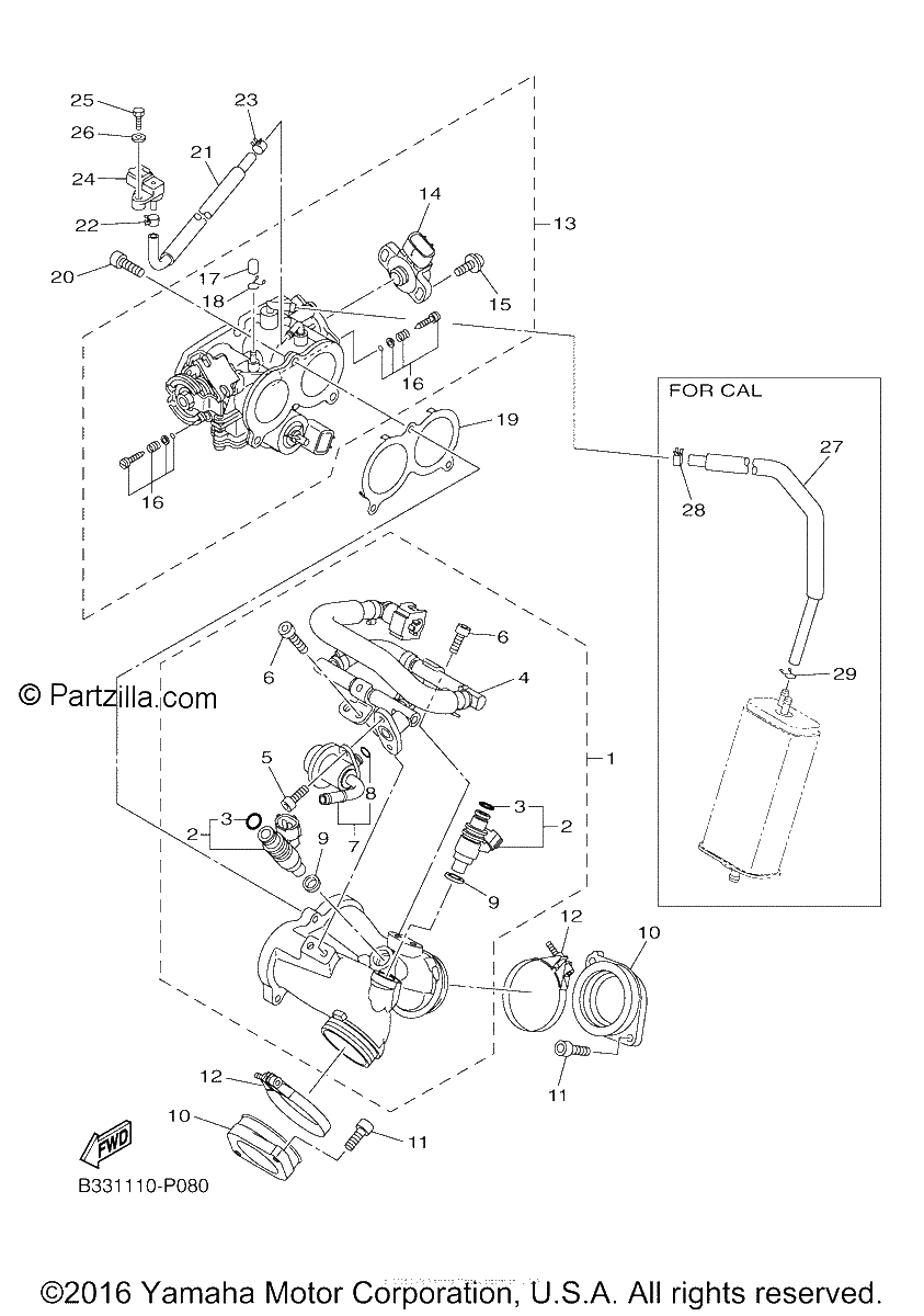 Diagrama de INTAKE 1