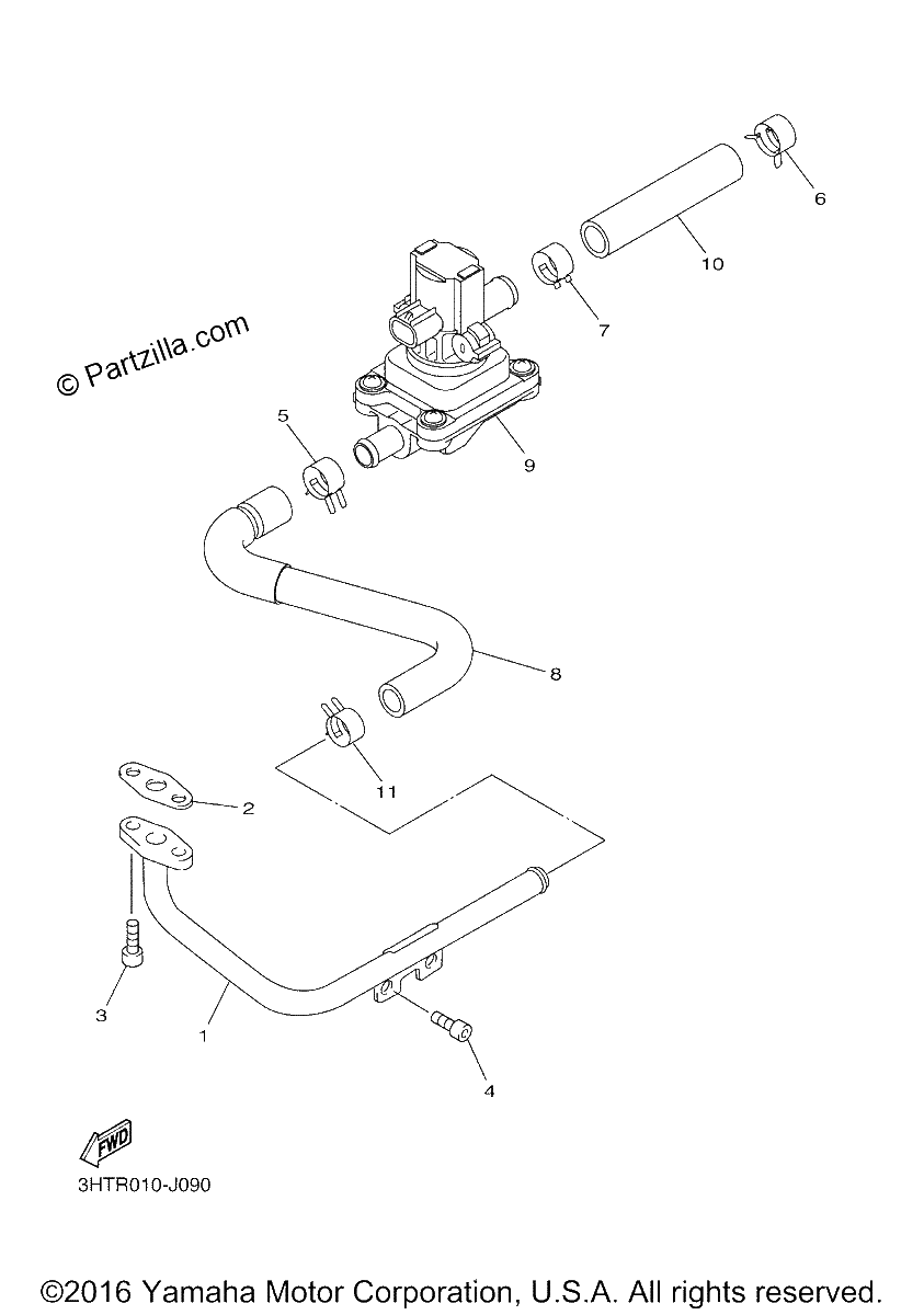 Diagrama de AIR INDUCTION SYSTEM