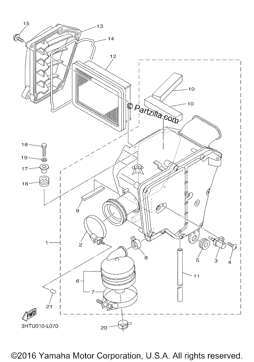 Diagrama de INTAKE