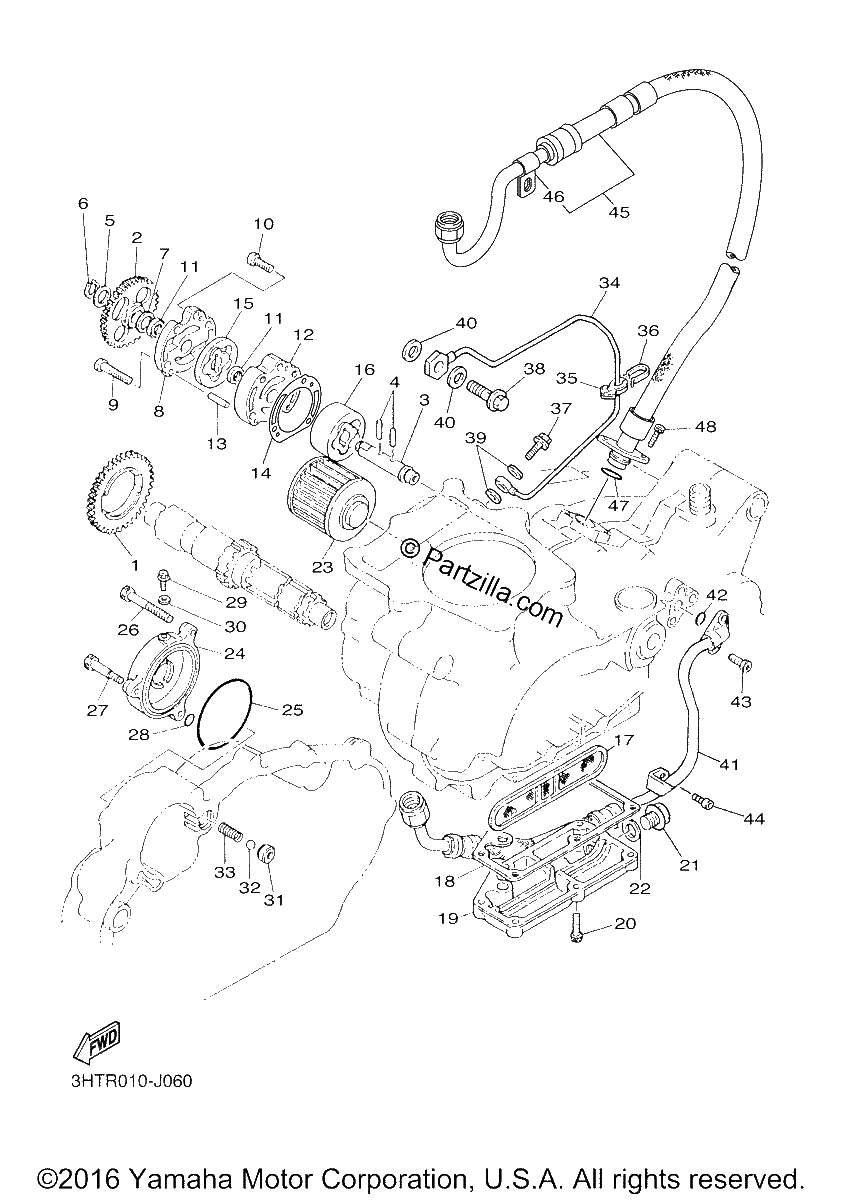 Diagrama de OIL PUMP