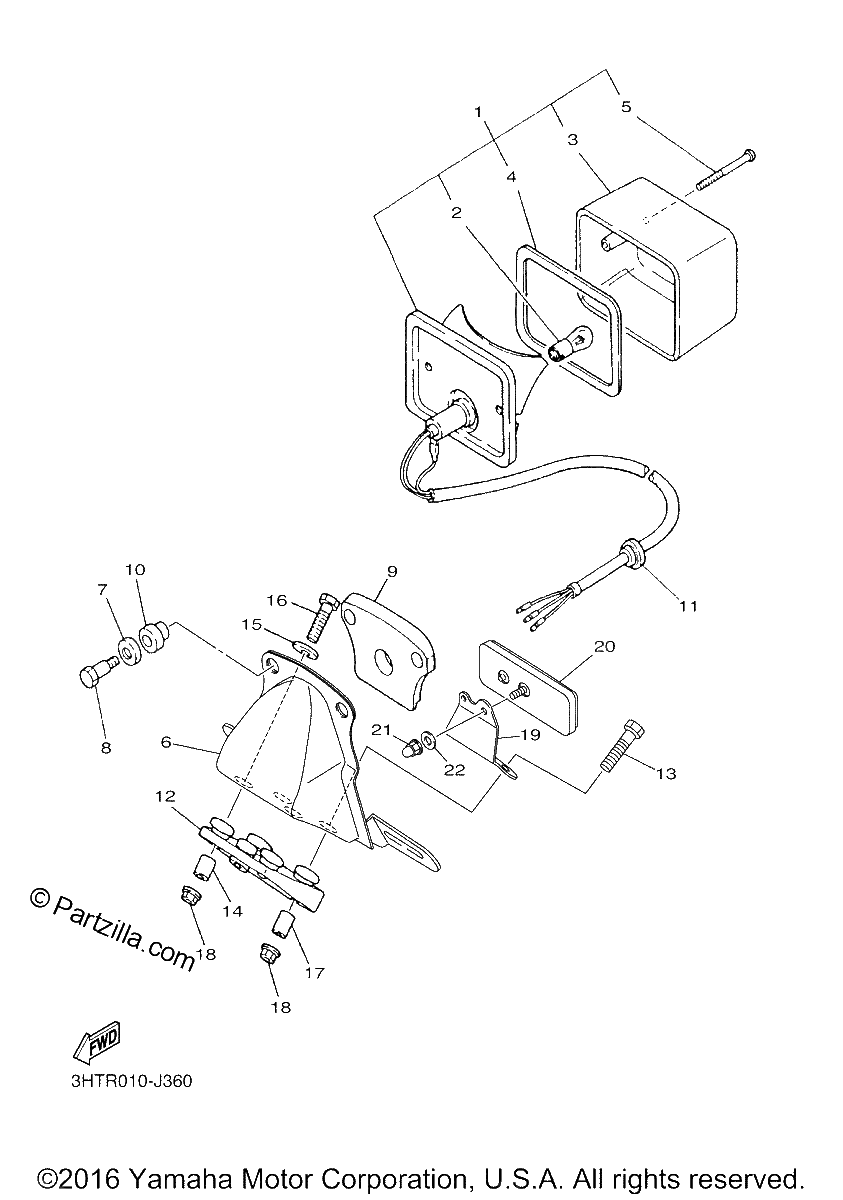 Diagrama de TAILLIGHT