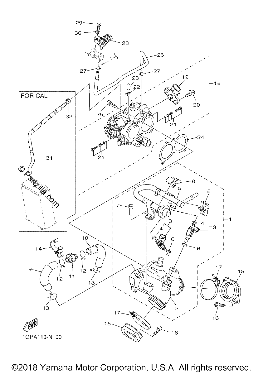 Diagrama de INTAKE 1
