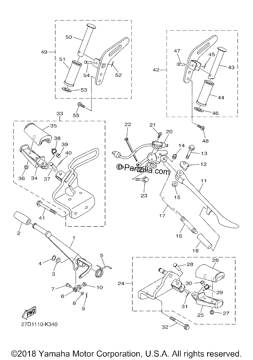Diagrama de STAND FOOTREST