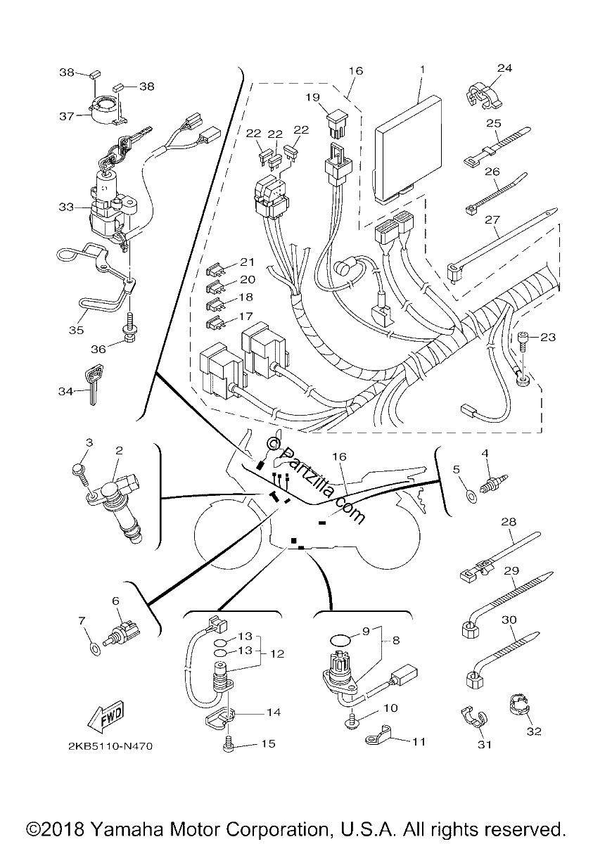 Diagrama de ELECTRICAL 1