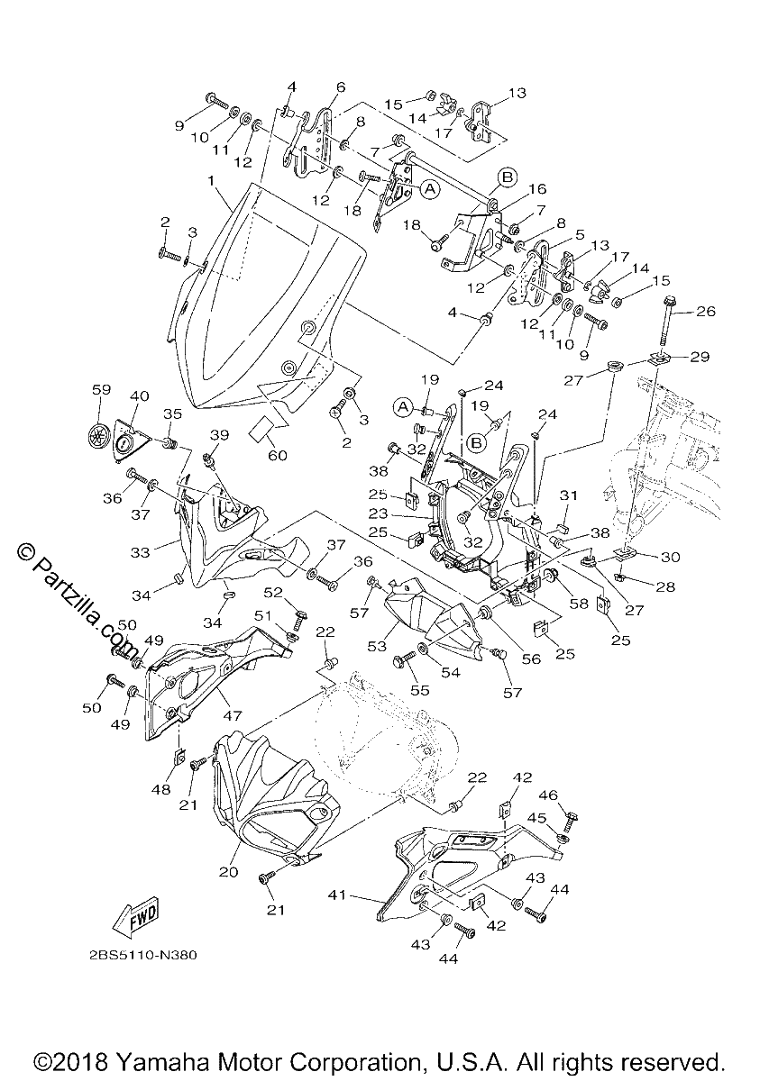 Diagrama de WINDSHIELD