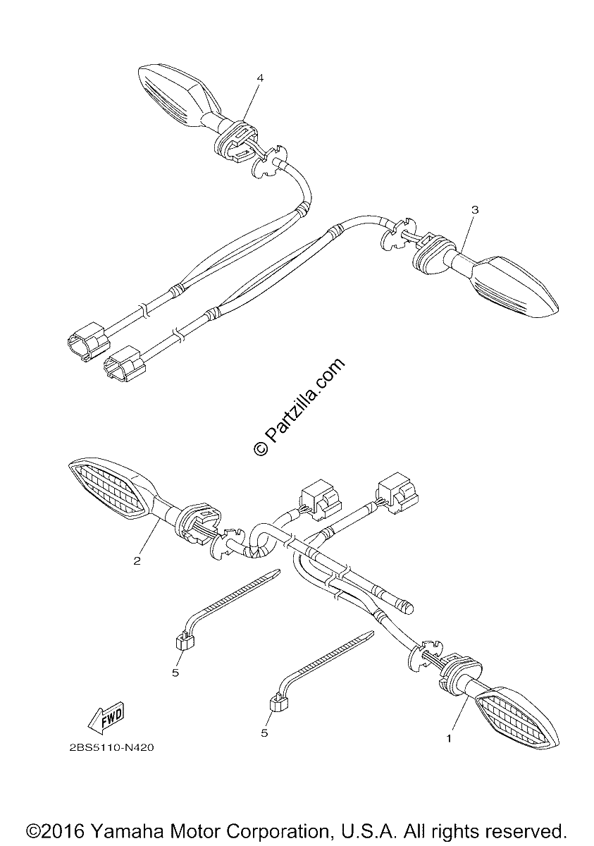 Diagrama de FLASHER LIGHT