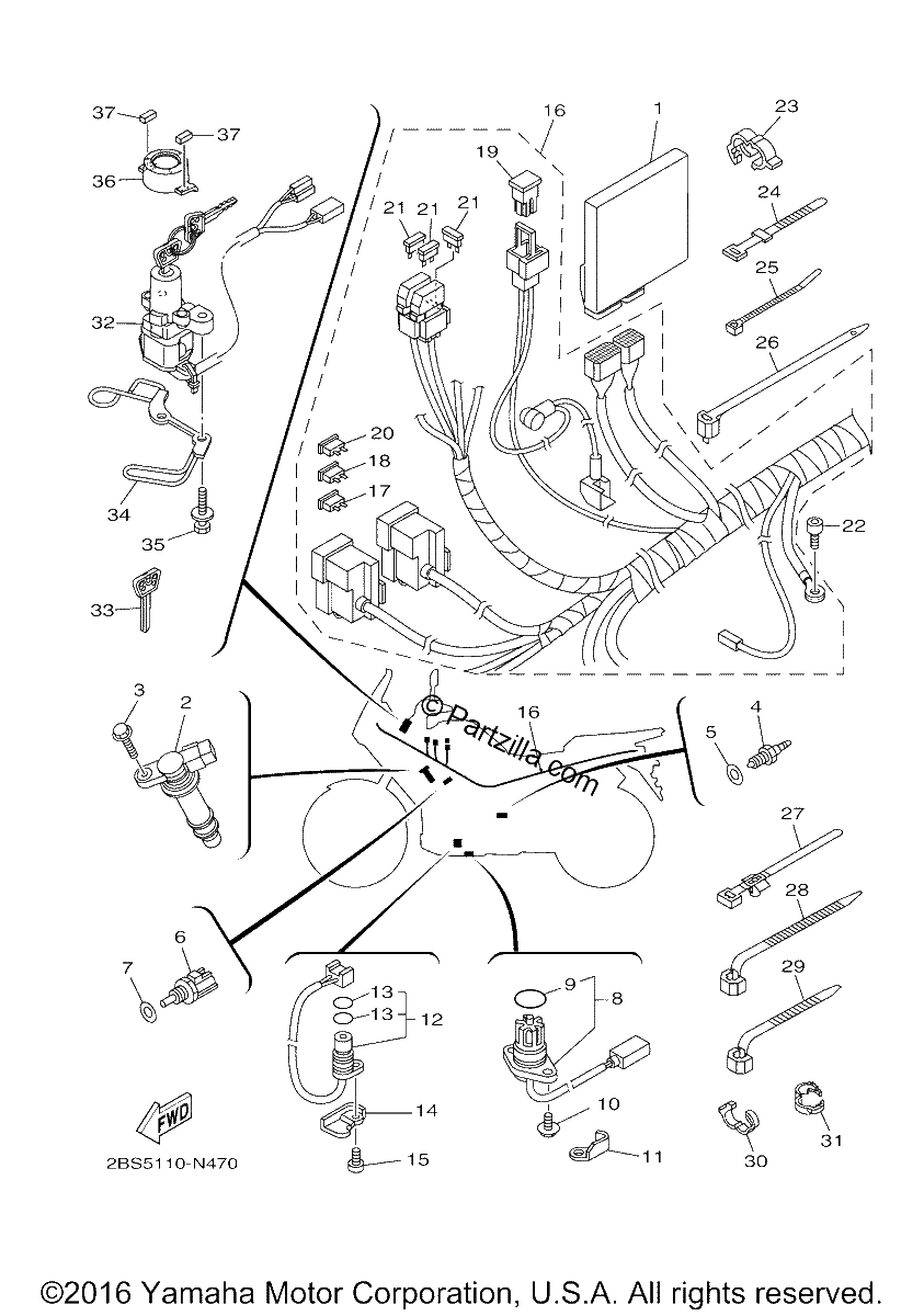 Diagrama de ELECTRICAL 1