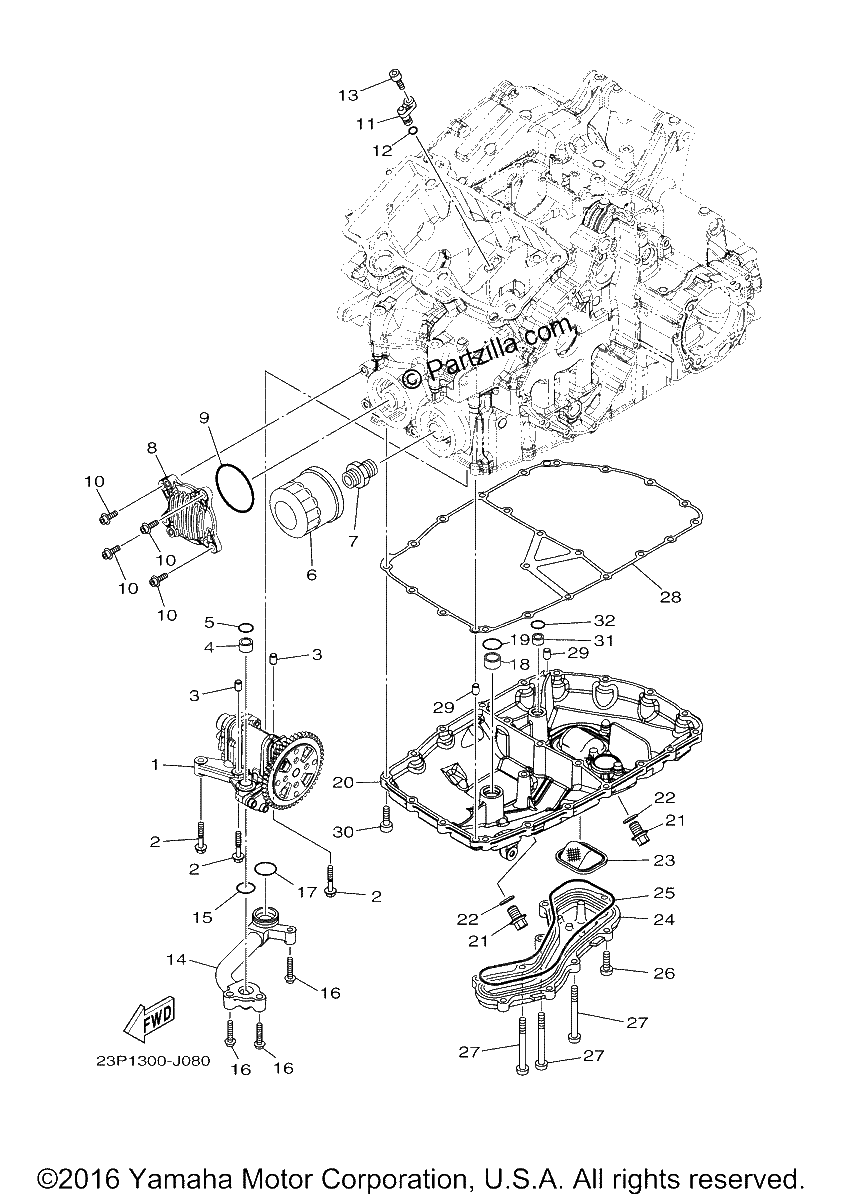 Diagrama de OIL PUMP