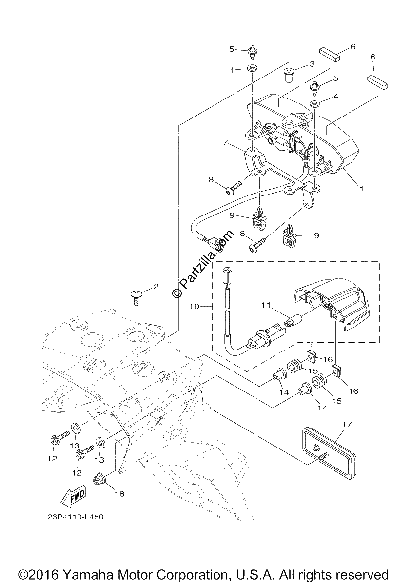 Diagrama de TAILLIGHT