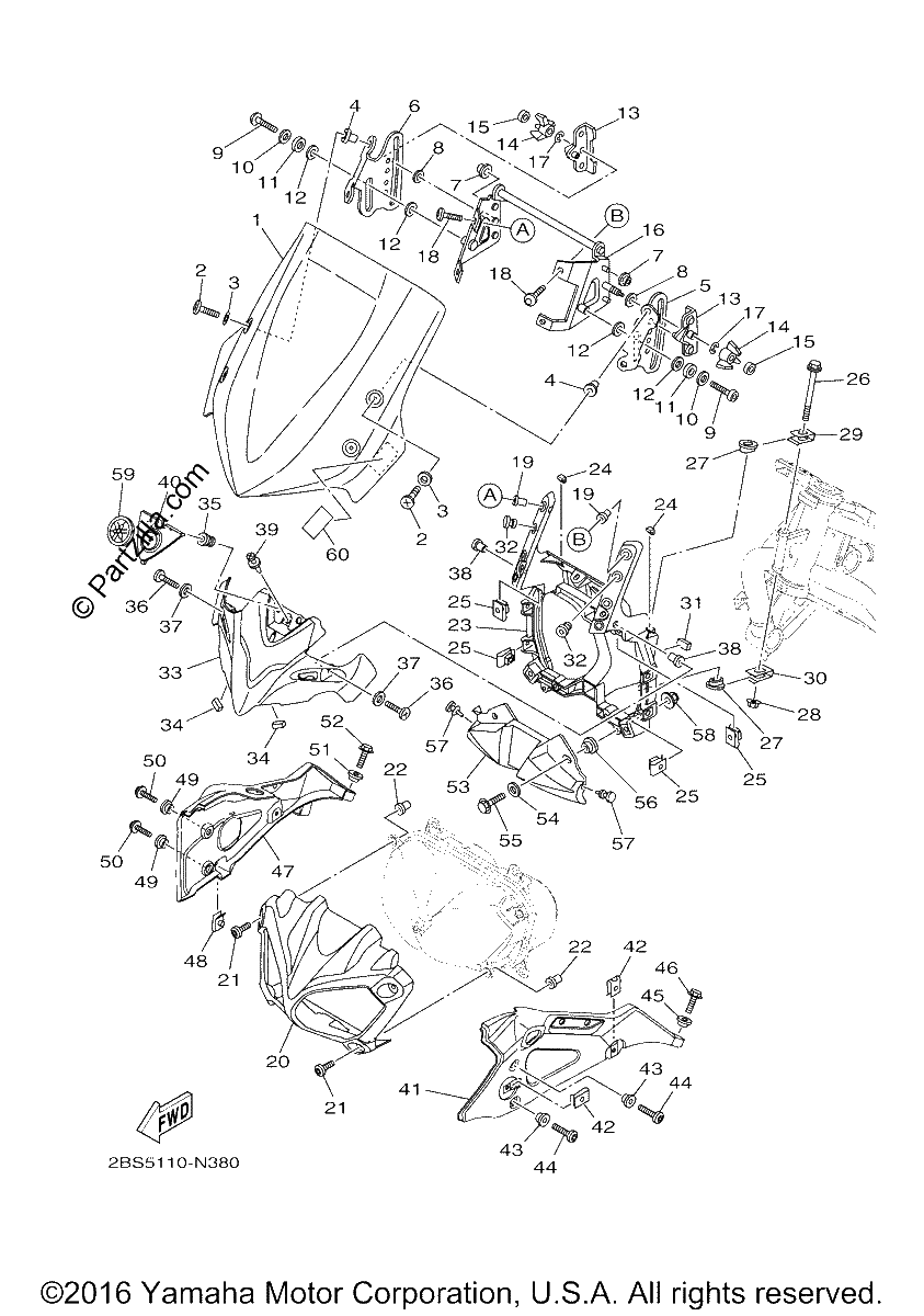 Diagrama de WINDSHIELD