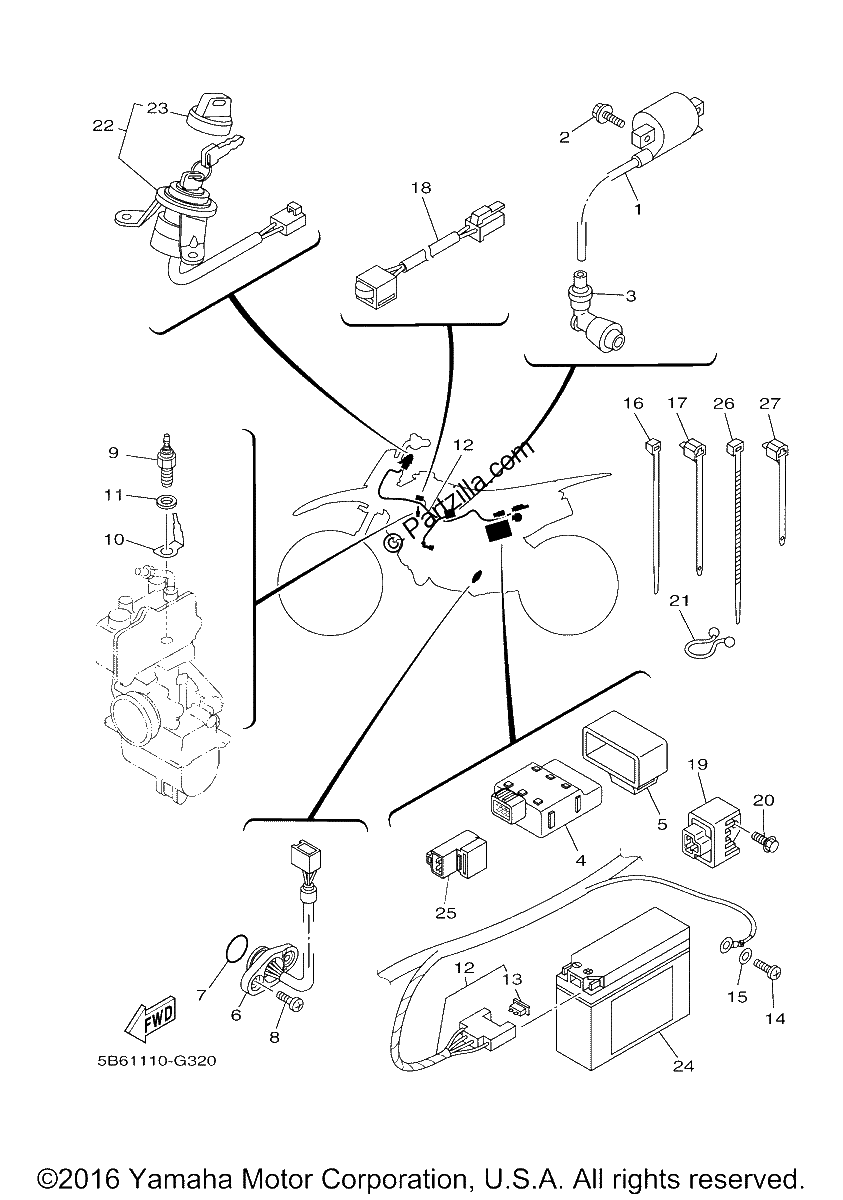 Diagrama de ELECTRICAL 1