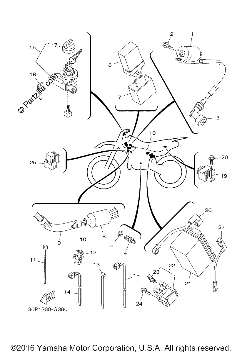 Diagrama de ELECTRICAL 1