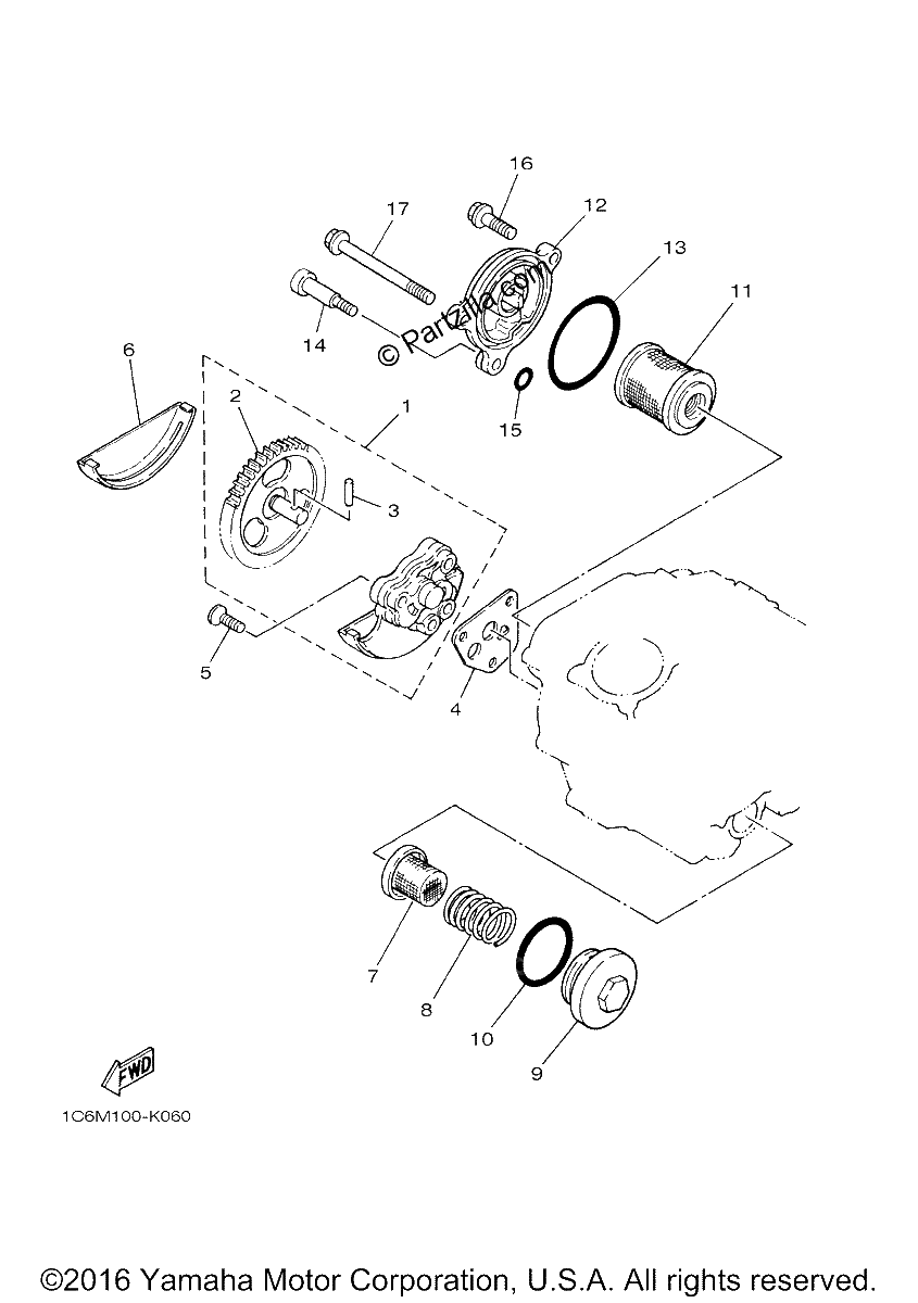 Diagrama de OIL PUMP