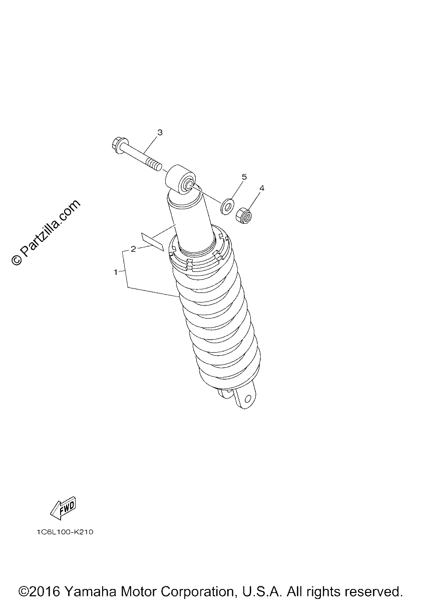 Diagrama de REAR SUSPENSION
