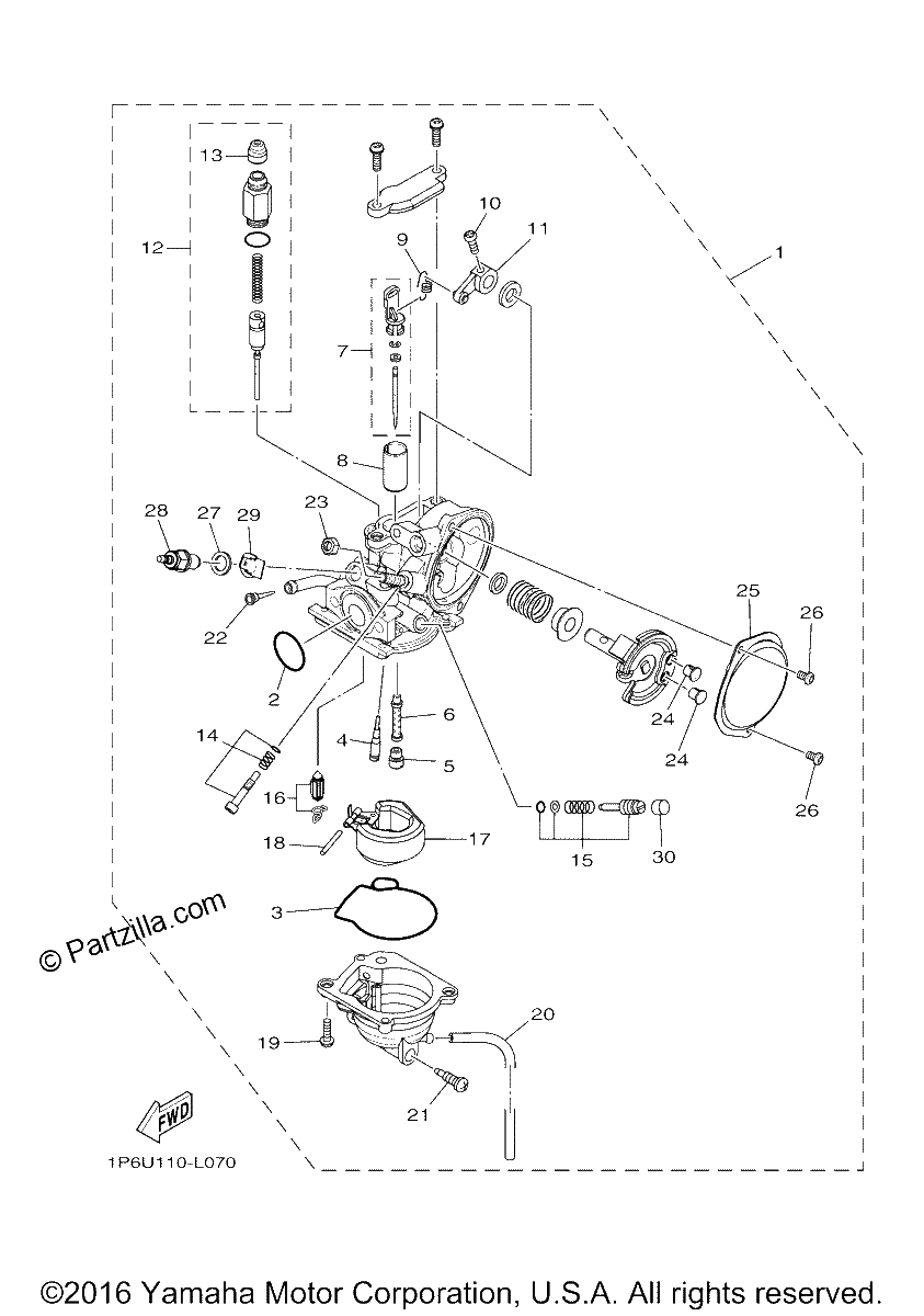 Diagrama de CARBURETOR