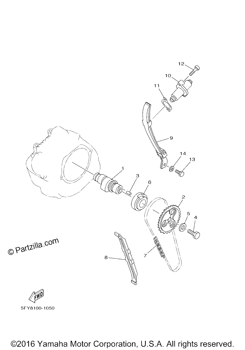 Diagrama de CAMSHAFT CHAIN