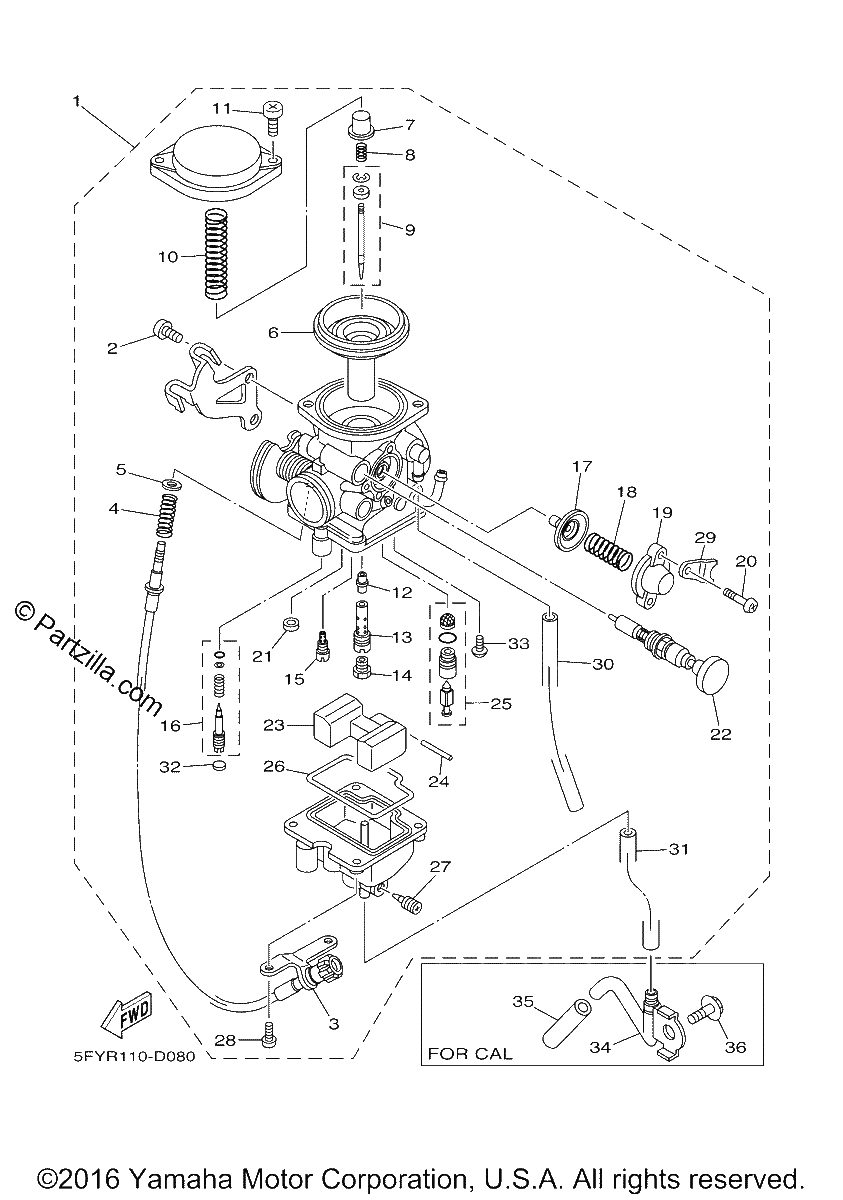 Diagrama de CARBURETOR