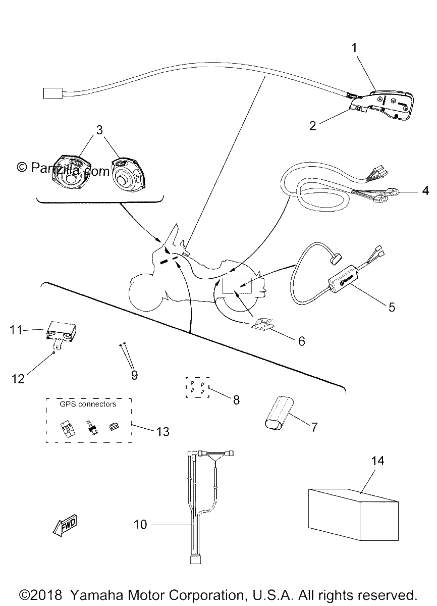 Diagrama de AUDIO EQUIPMENT