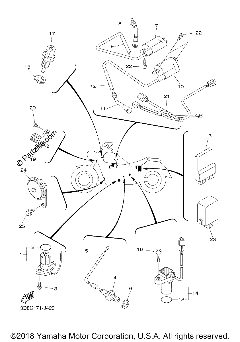 Diagrama de ELECTRICAL 1