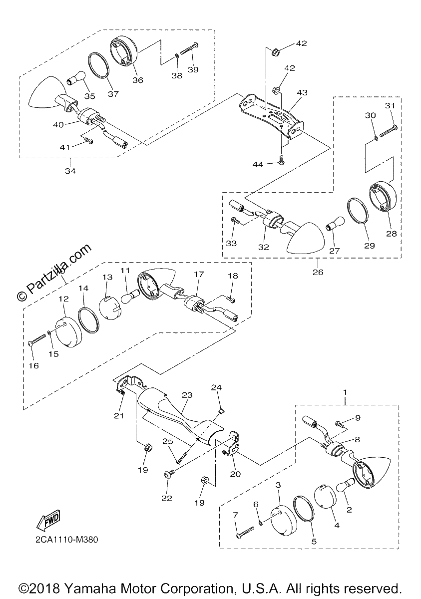 Diagrama de FLASHER LIGHT