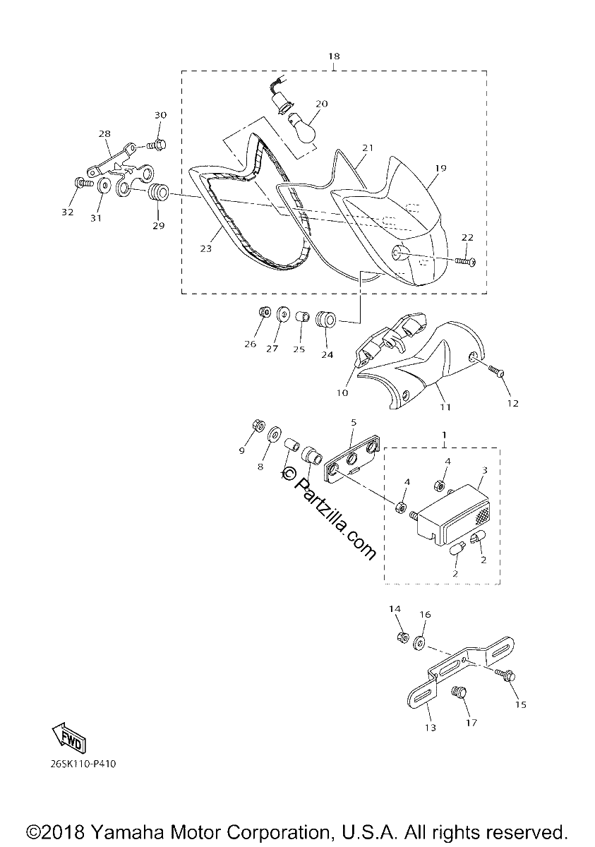 Diagrama de TAILLIGHT