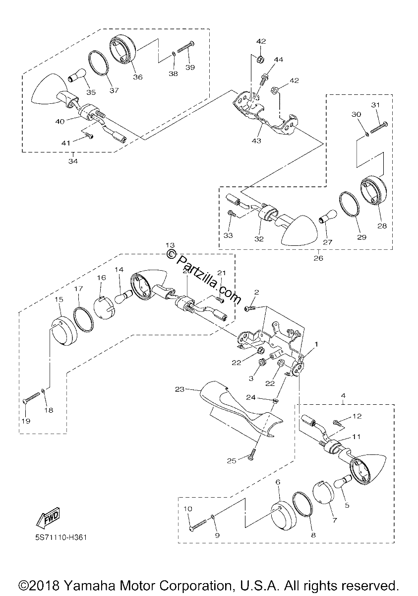 Diagrama de FLASHER LIGHT