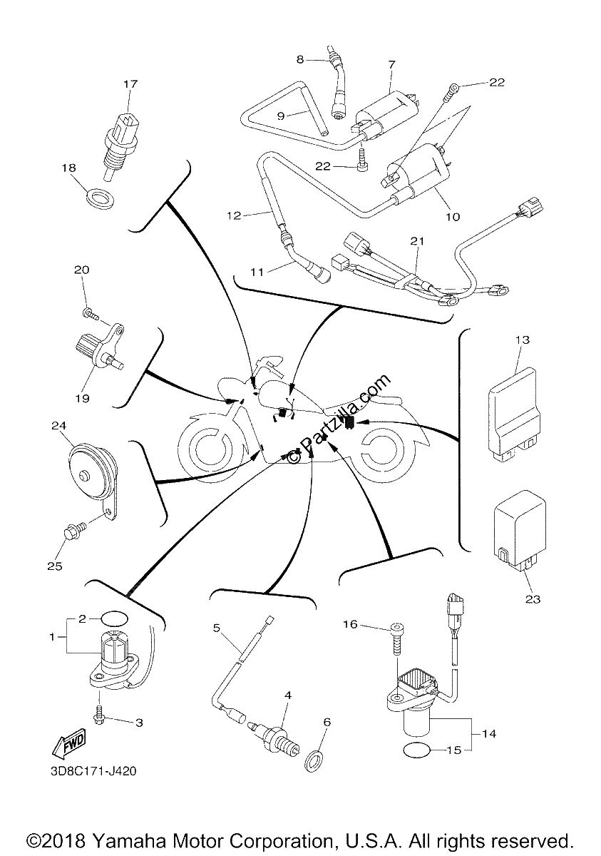 Diagrama de ELECTRICAL 1