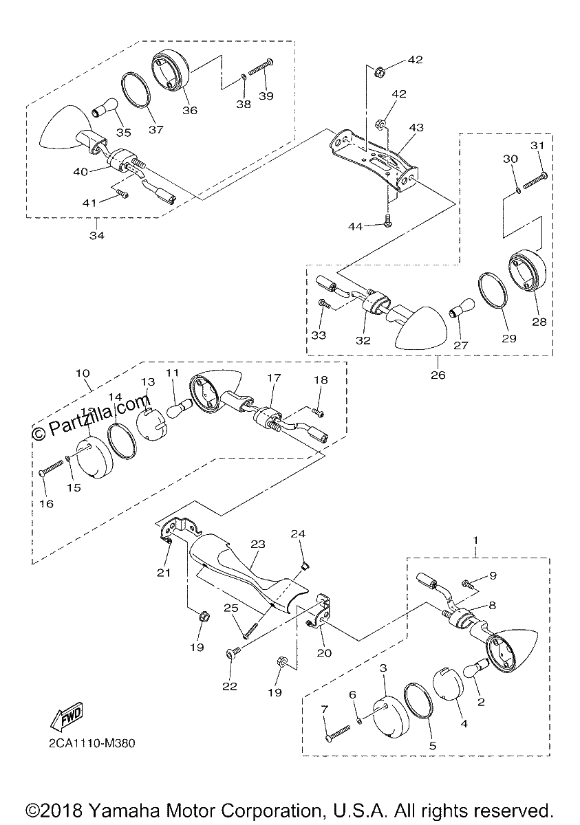Diagrama de FLASHER LIGHT