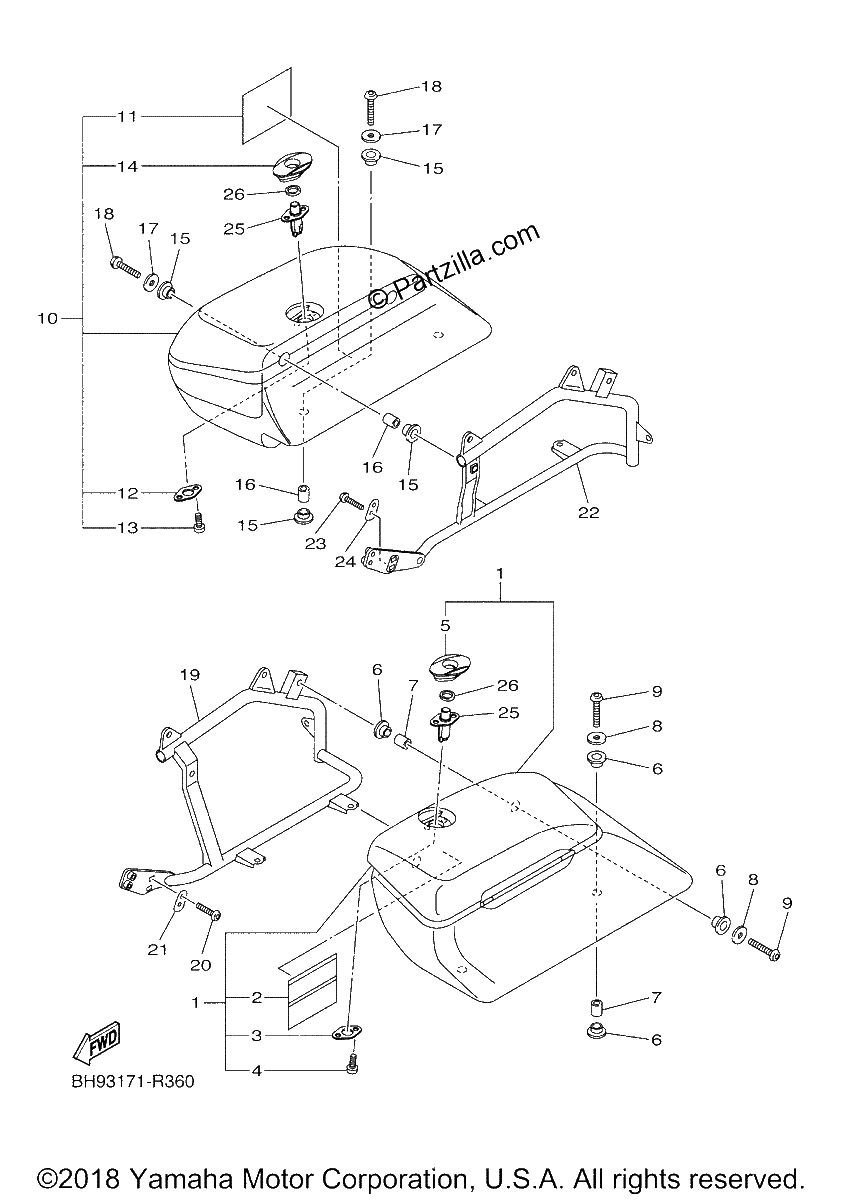 Diagrama de SADDLEBAG