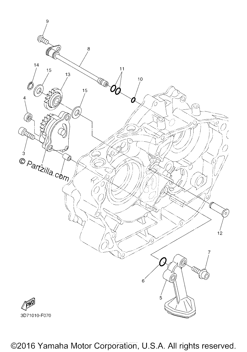 Diagrama de OIL PUMP