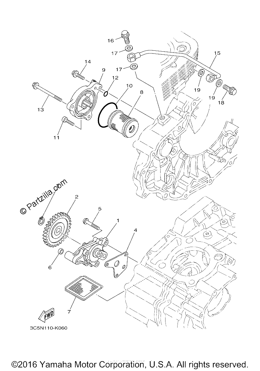 Diagrama de OIL PUMP