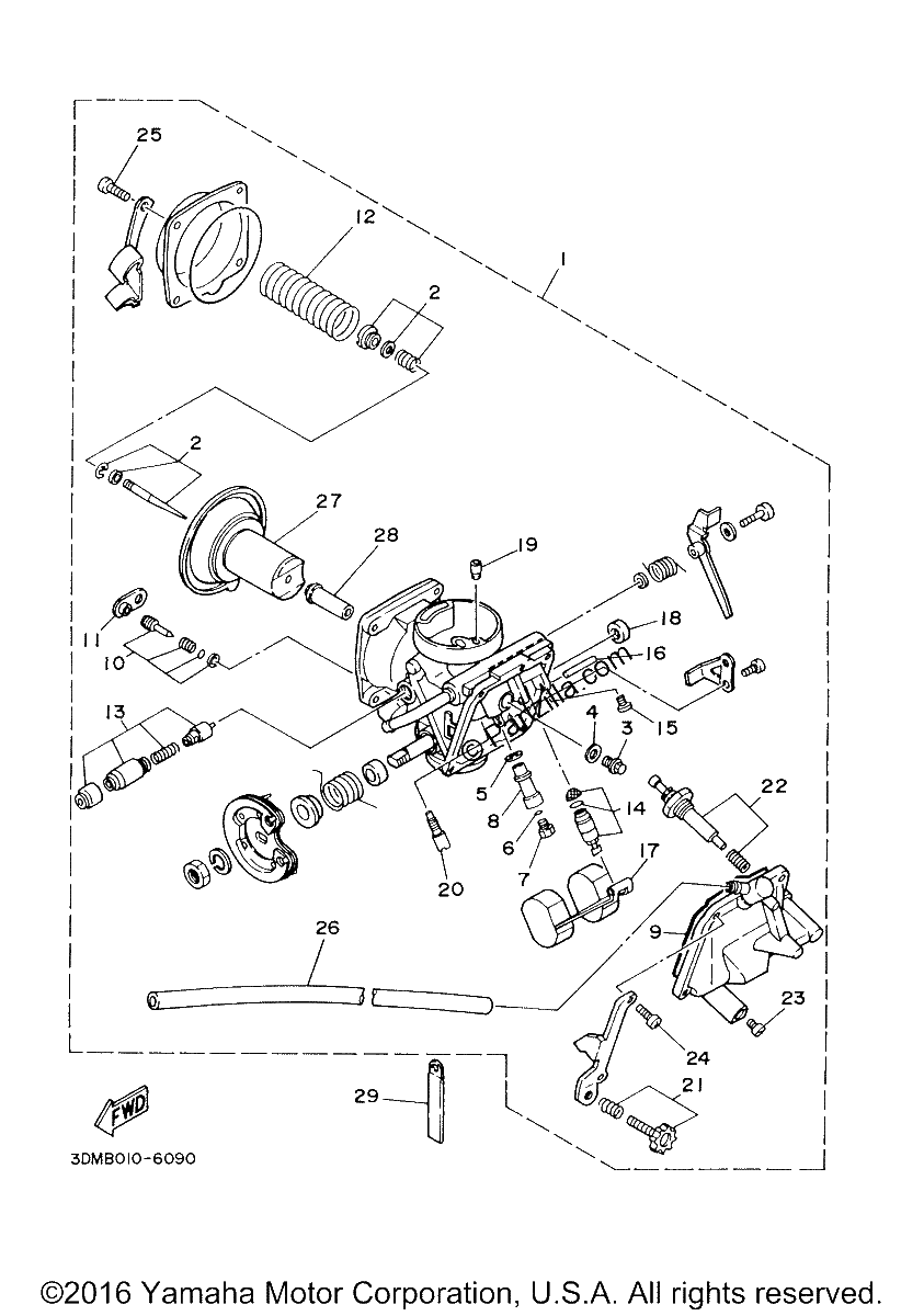 Diagrama de CARBURETOR