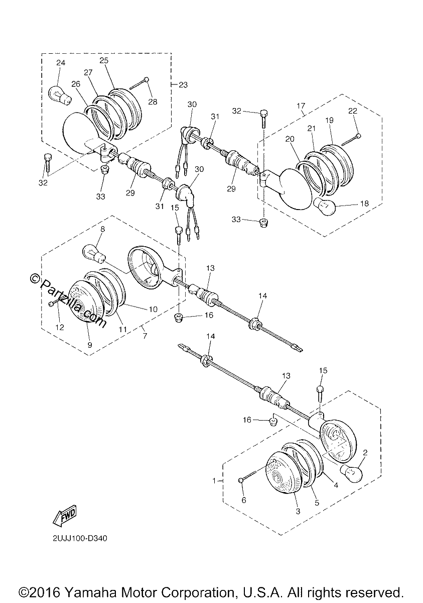 Diagrama de FLASHER LIGHT