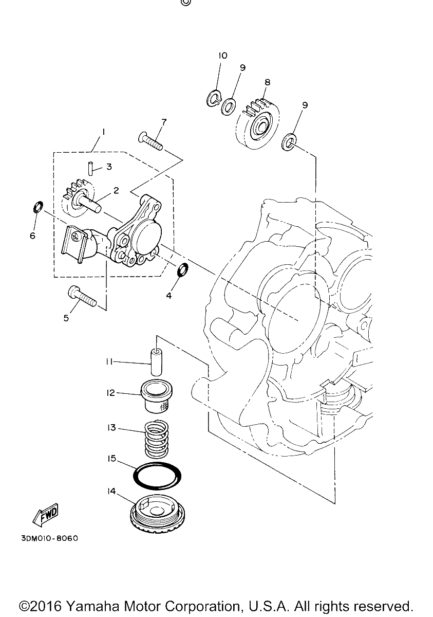 Diagrama de OIL PUMP