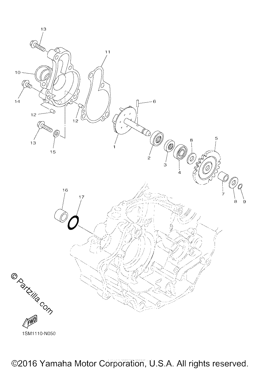 Diagrama de WATER PUMP