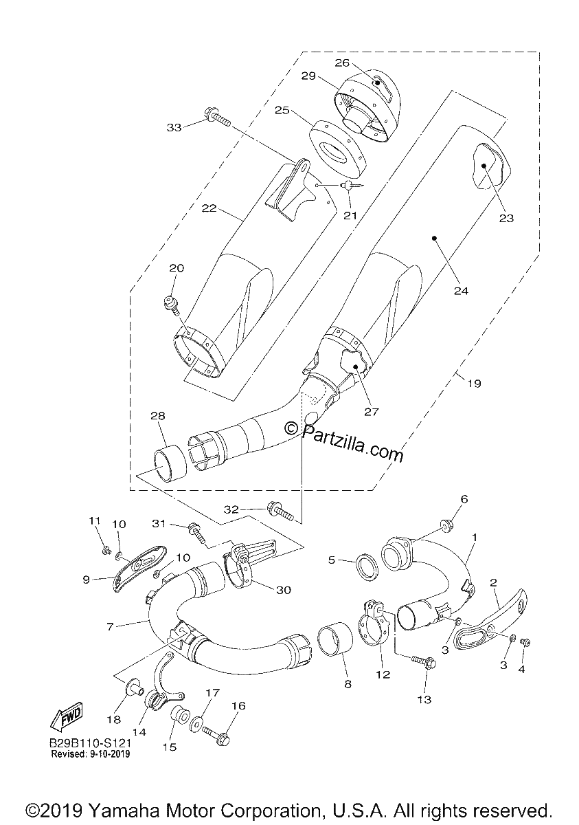 Diagrama de EXHAUST