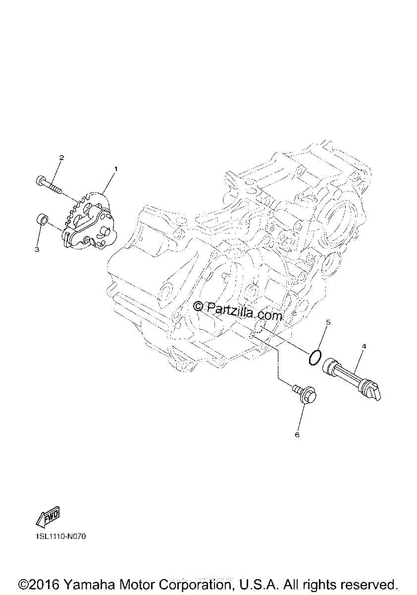 Diagrama de OIL PUMP