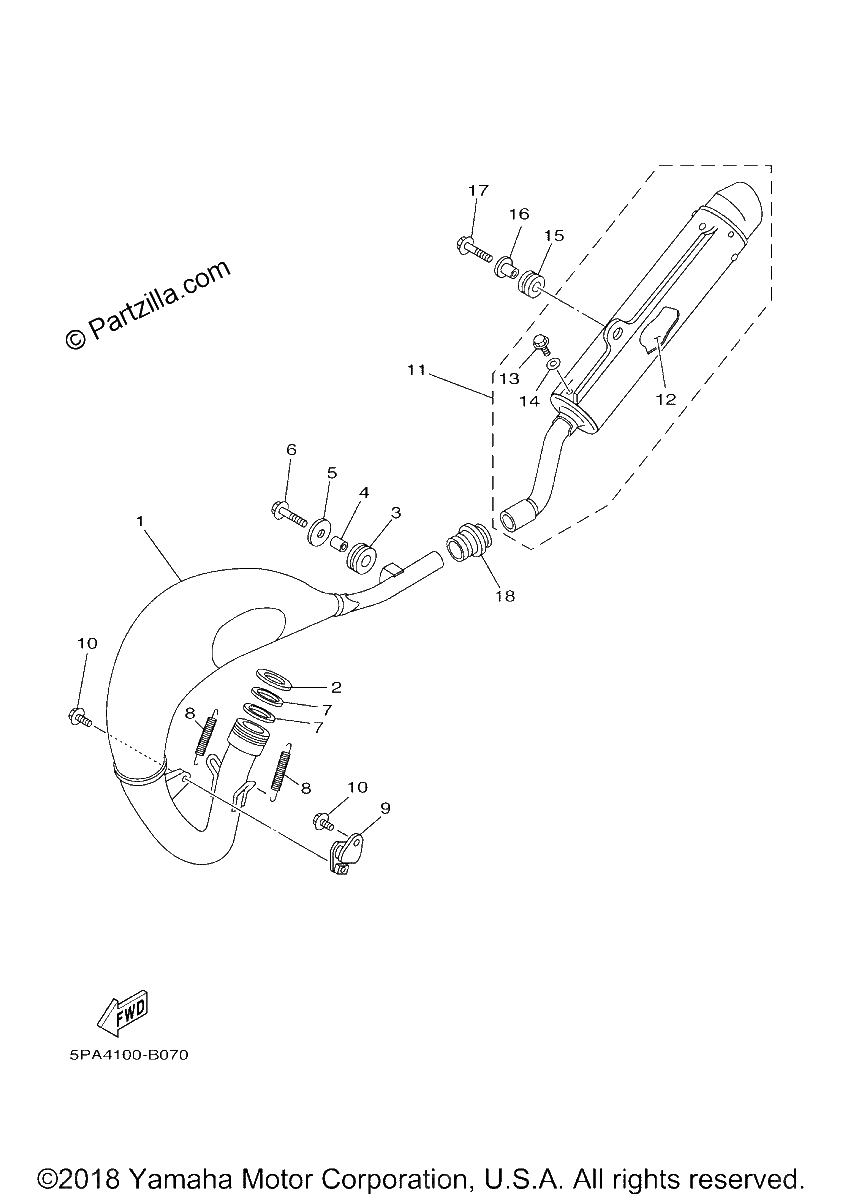 Diagrama de EXHAUST