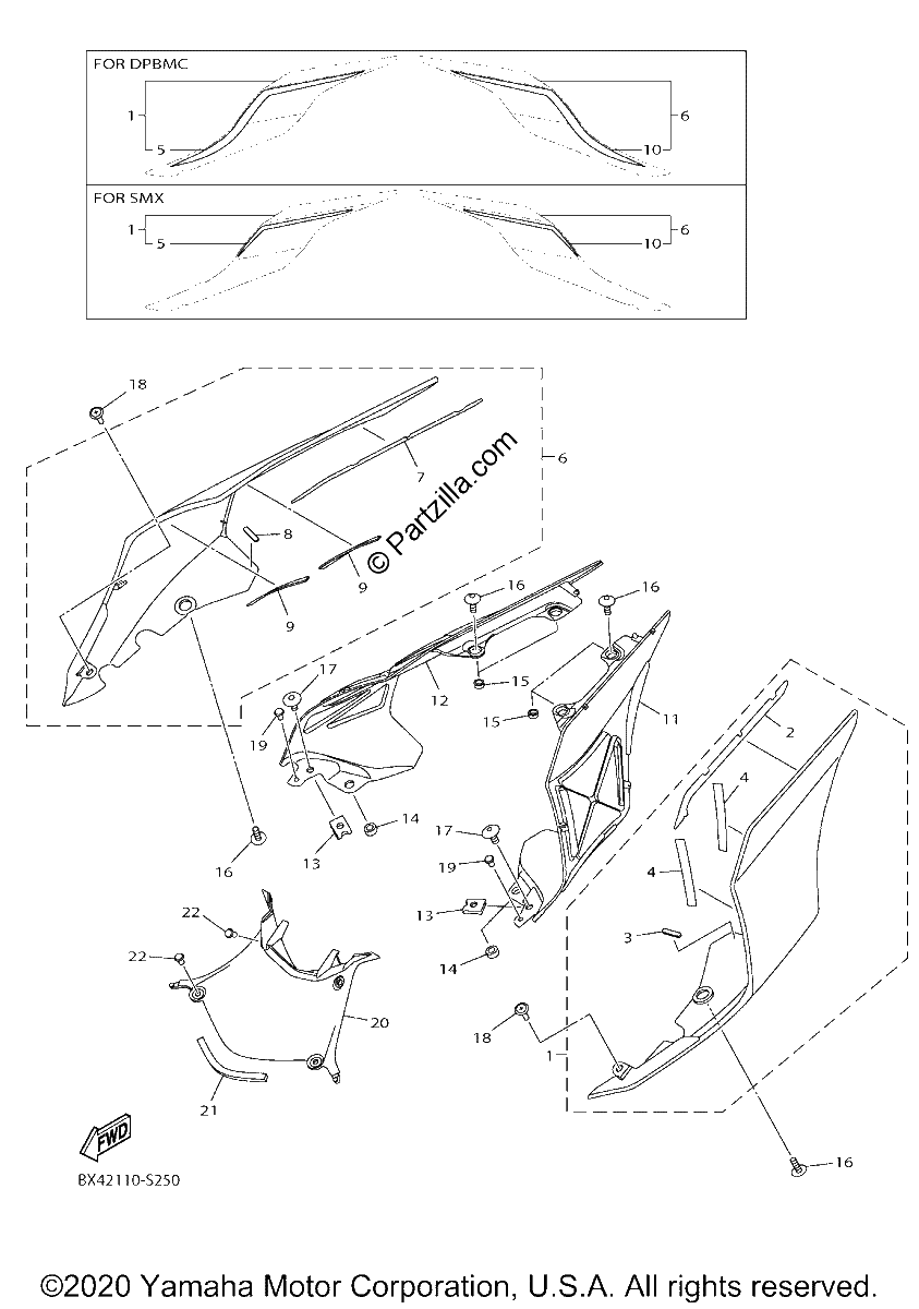 Diagrama de SIDE COVER