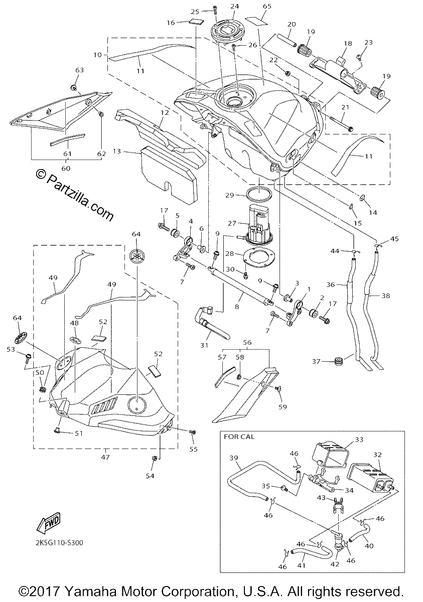 Diagrama de FUEL TANK