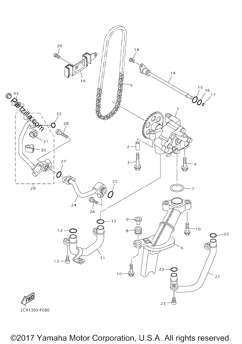 Diagrama de OIL PUMP