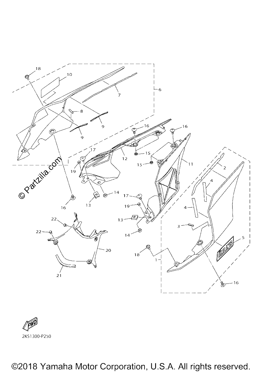 Diagrama de SIDE COVER