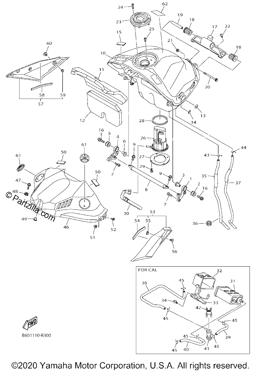 Diagrama de FUEL TANK