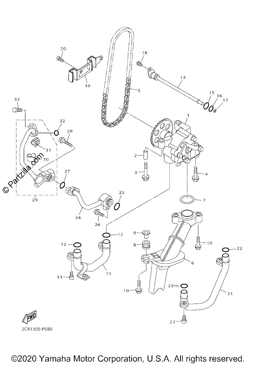 Diagrama de OIL PUMP