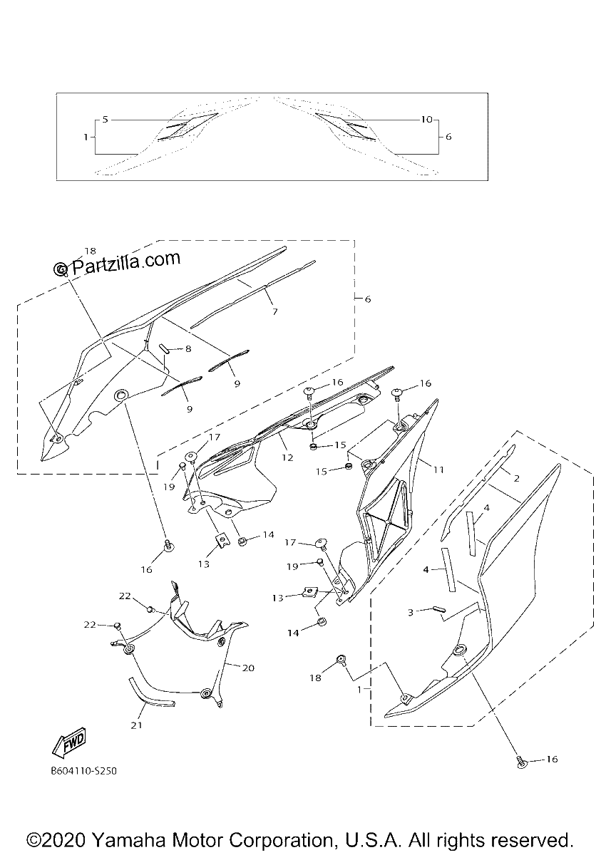 Diagrama de SIDE COVER