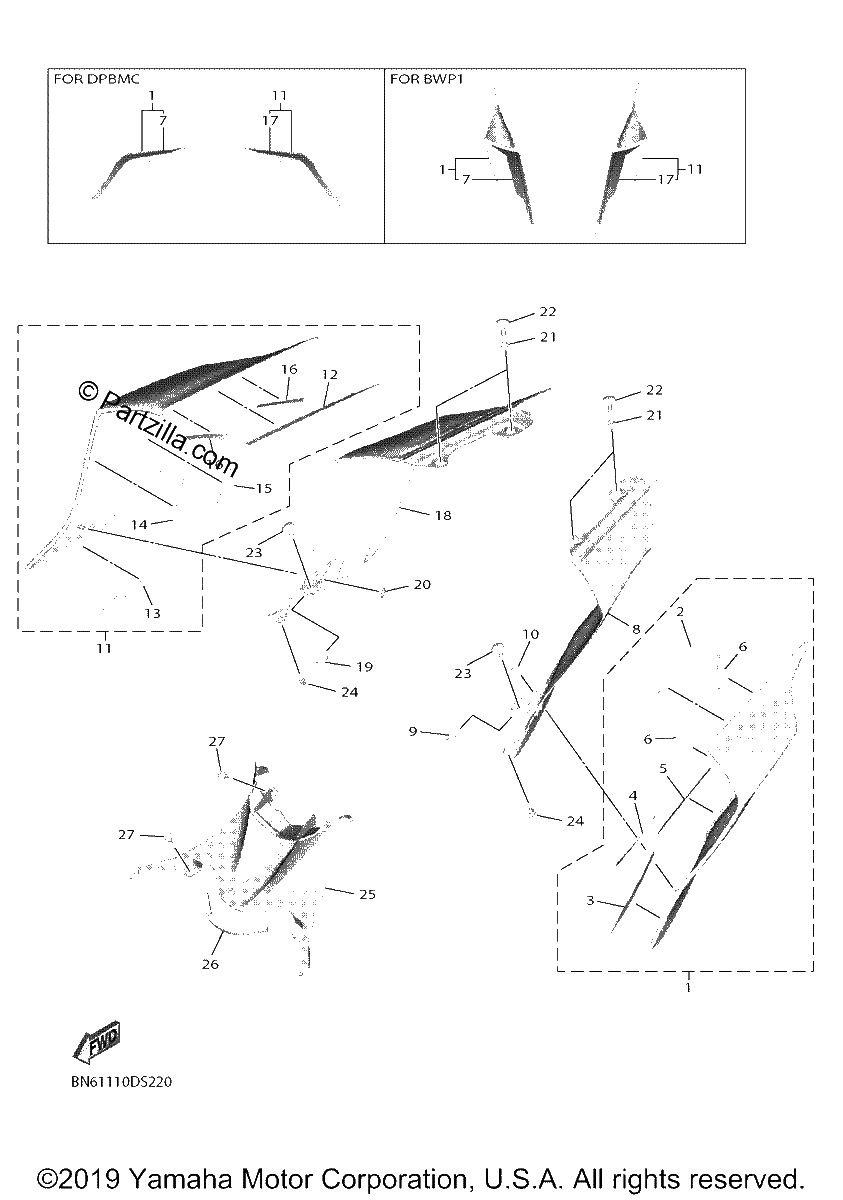 Diagrama de SIDE COVER